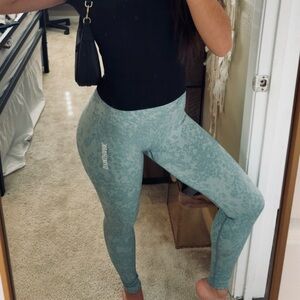 Gymshark light blue leggings